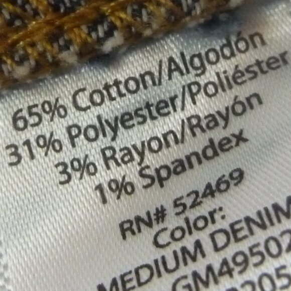 GEORGE DENIM JACKET SIZE LARGE - Picture 6 of 7